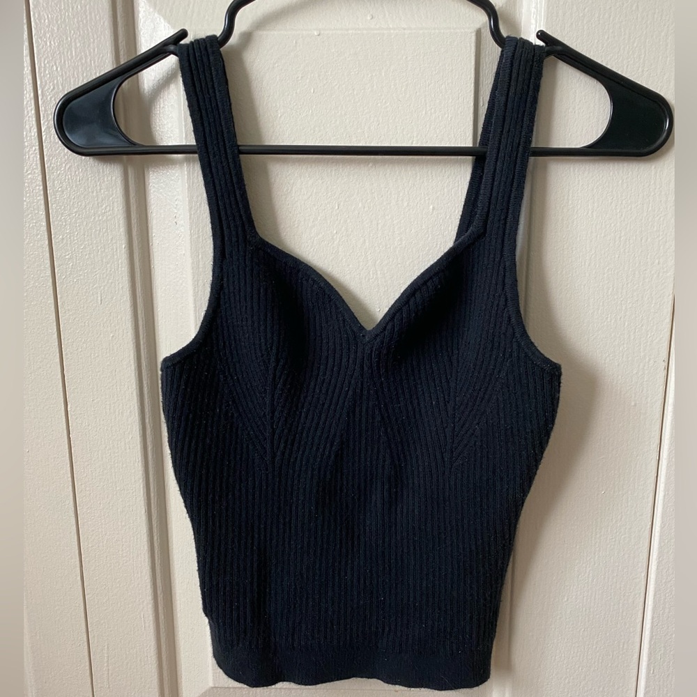 Abercrombie & Fitch sweater tank crop top - size small